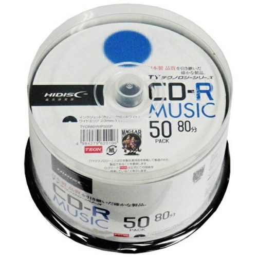 HIDISC 音楽用 CD-R TYCR80YMP50SP