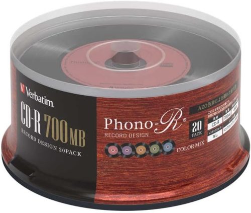 バーベイタムジャパン(Verbatim Japan) データ用 CD-R SR80FHX20SV6