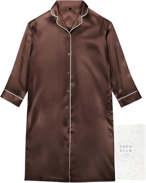 COCOSILK ワンピースパジャマ