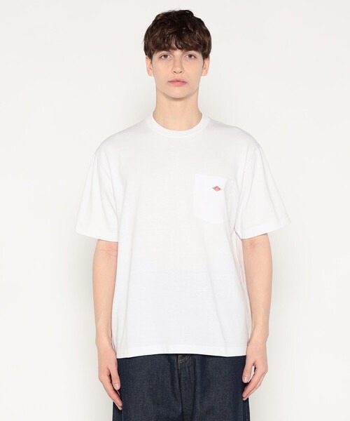 ダントン(DANTON) MEN'S SHORT SLEEVE POCKET T-SHIRT PLAIN