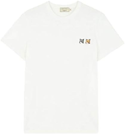メゾンキツネ(MAISON KITSUNE) ダブルフォックスヘッド パッチ クラシック Tシャツ