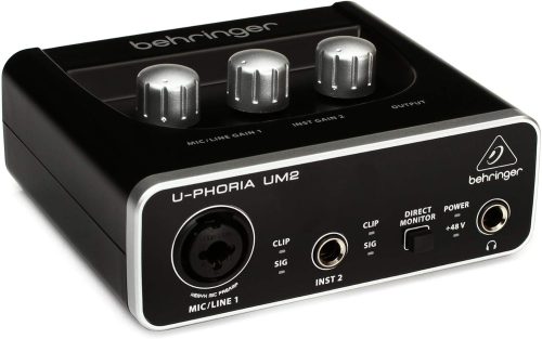 ベリンガー(BEHRINGER) USBオーディオインターフェース UM2
