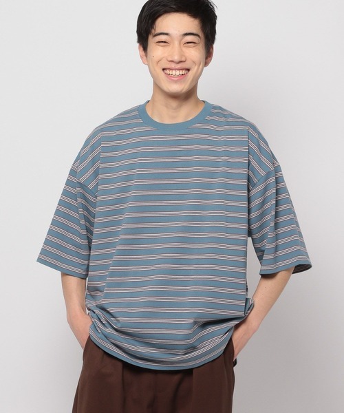 ニコアンド(niko and...) USAコットンショートスリーブTシャツ