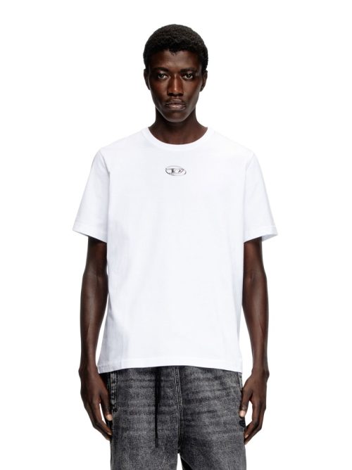 ディーゼル(DIESEL) メンズ Tシャツ ロゴ オーバルD