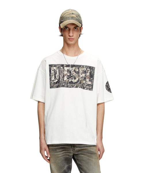 ディーゼル(DIESEL) メンズ Tシャツ T-BOXT-R22