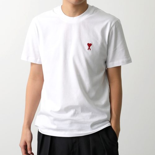アミパリス(AMI PARIS) オーガニックコットンジャージー Ami de Coeur Tシャツ