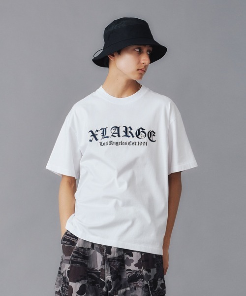 エクストララージ(XLARGE) OLD ENGLISH LOGO S/S TEE