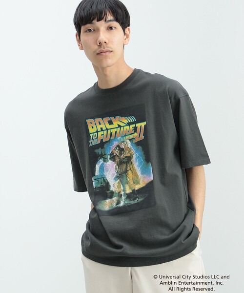 ビームス ハート(BEAMS HEART) バックトゥザフューチャー グラフィック Tシャツ