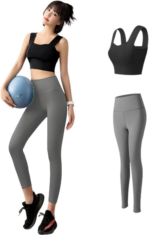Karsaer ヨガウェア上下セット A8127
