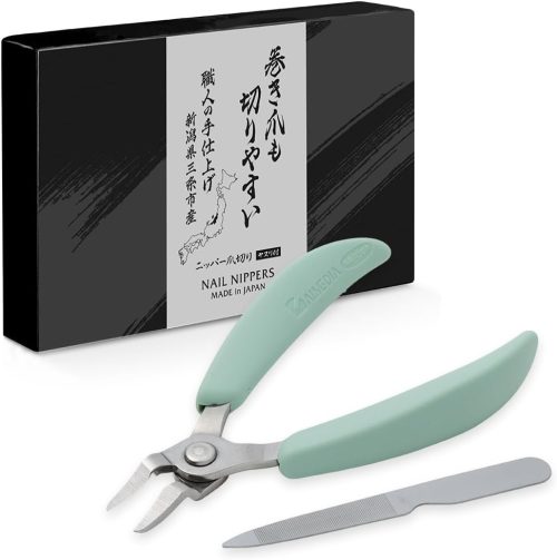 アイメディア(Aimedia) 巻き爪も切りやすいニッパー爪切り ヤスリ付