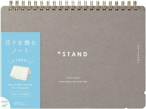 ミドリ(MIDORI) ノートA5 プラススタンド 無罫 13807006