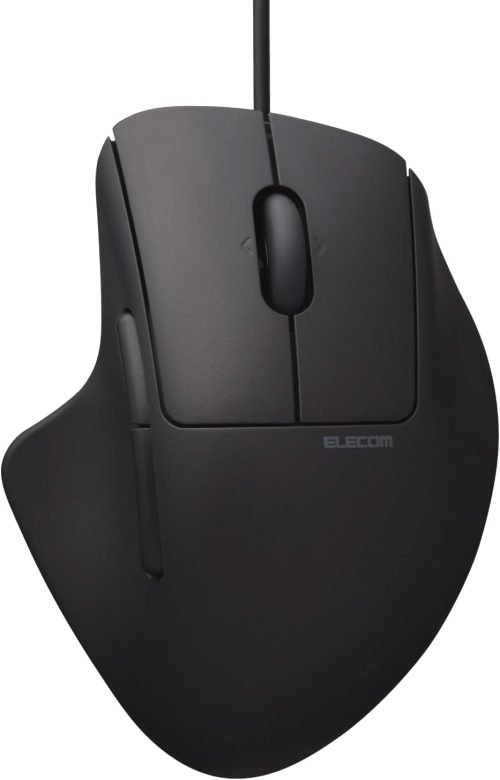 エレコム(ELECOM) 抗菌ワイヤレスBlueLEDマウス 5ボタン M-SH30UBSKBK