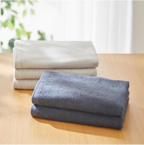 ニッセン(nissen) 乾きやすい超薄手 バスタオル5枚セット