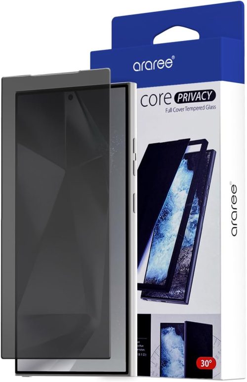 araree) スマホ用ガラスフィルム CORE 覗き見防止タイプ S24 Ultra用