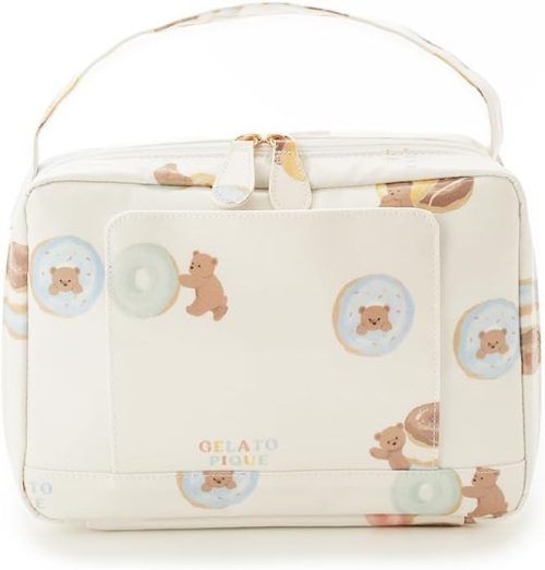 ジェラート ピケ(gelato pique) ドーナツベア柄おむつポーチ