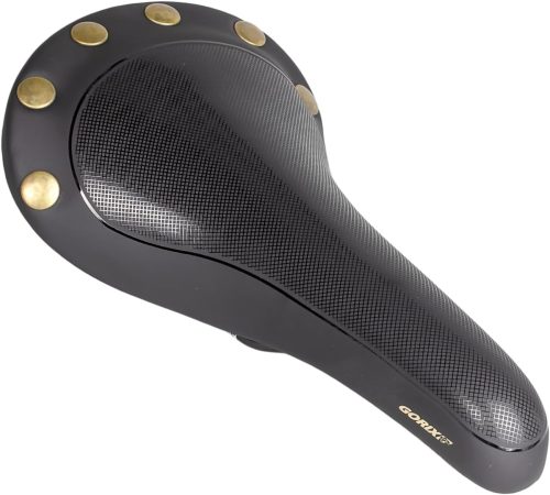 ゴリックス(GORIX) サドル 自転車鋲付き クラシックデザイン gx-sn206