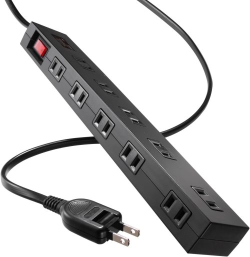 サンワサプライ(SANWA SUPPLY) 10個口 マグネット付きタップ TAP-SP2110N-3