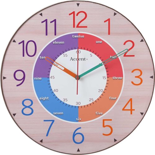 プリズム(PRiSM) Accent+ 大型掛け時計 知育時計クロキッズ