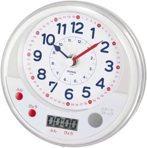 ノア精密(NOA) MAG 生活防水知育時計 お風呂deよ~める T-745
