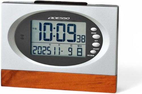 アデッソ(ADESSO) ウッド電波クロック ADE-812