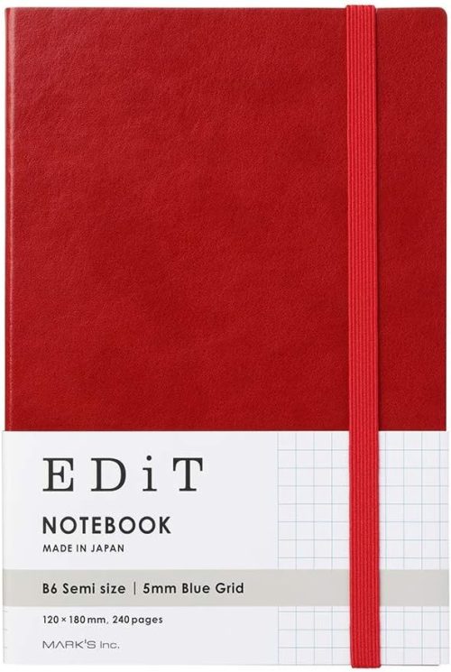 マークス(MARK’S) EDiT 方眼ノート・B6変形 EDI-NB06