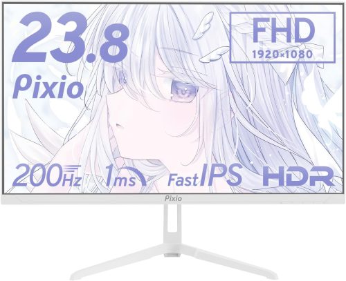 ピクシオ(Pixio) ゲーミングモニター PX248 Wave White