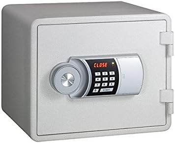 エーコー 小型耐火金庫 YES COLOR SAFE YESM-015WH