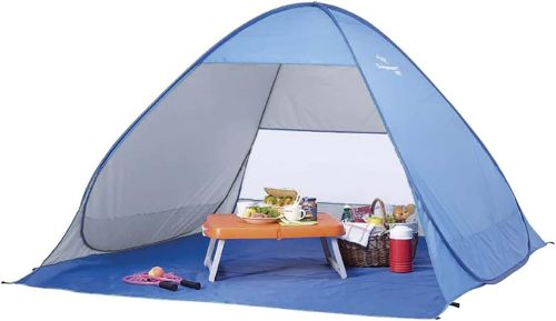 キャプテンスタッグ(CAPTAIN STAG) シャイニーリゾートポップアップビーチテントUV M-5781