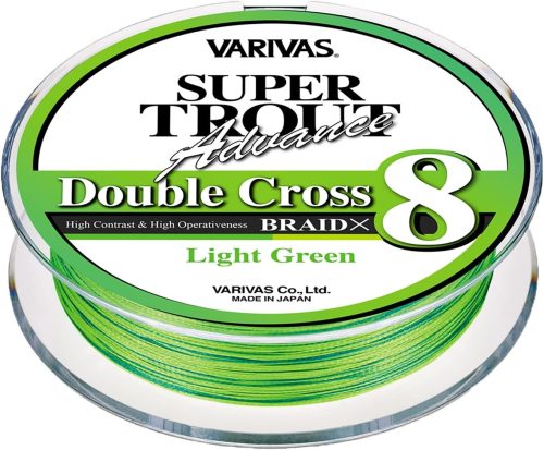 バリバス(VARIVAS) スーパートラウト アドバンス ダブルクロスPE X8 ライトグリーン