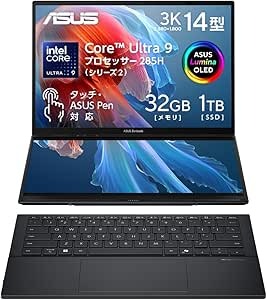 エイスース(ASUS) ノートパソコン ZenBook Duo UX8406CA-U9321W