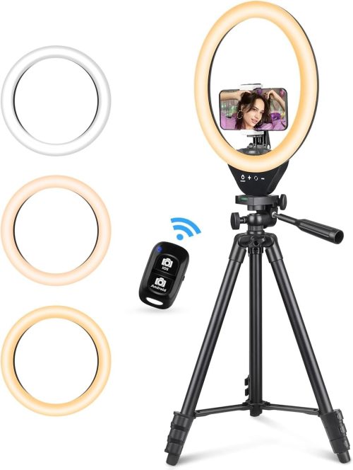 UBeesize LEDリングライト 10インチ ZT10