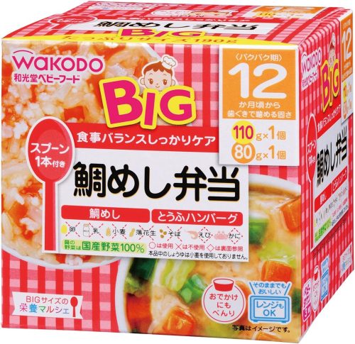 アサヒグループ食品 和光堂 BIGサイズの栄養マルシェ 鯛めし弁当