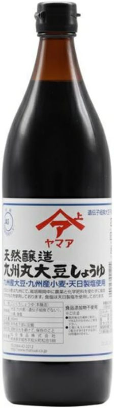 ヤマア 天然醸造 九州丸大豆しょうゆ