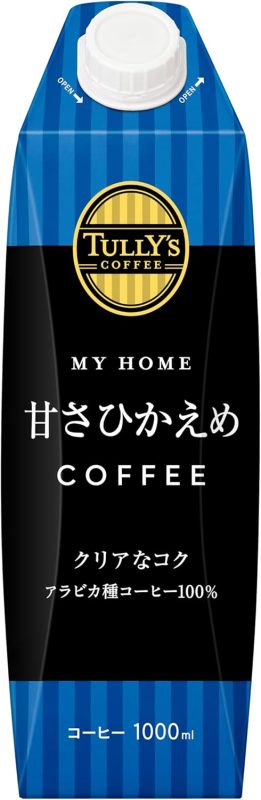 伊藤園 TULLY’S COFFEE MY HOME 甘さひかえめ COFFEE