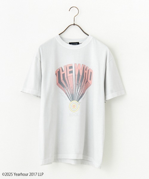 ジーンズファクトリー(JEANS FACTORY) グッドロックスピード 別注 THE WHO ロックプリントTシャツ