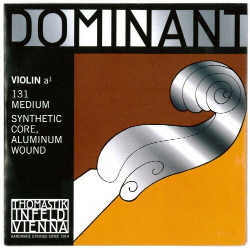 Thomastik-Infeld Dominant No.131 ヴァイオリン弦 ペルロン アルミ巻 A線 4/4