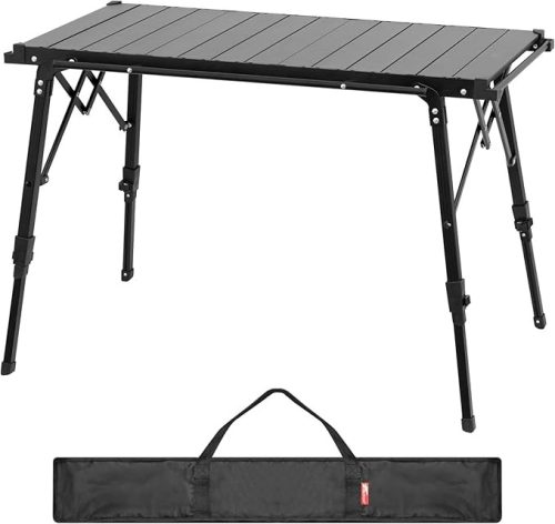 フィールドア(FIELDOOR) アルミパネルテーブル 高さ無段階調整