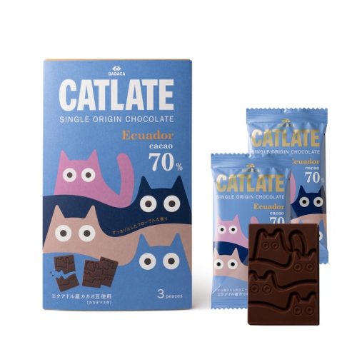 ダダカ(DADACA) CATLATE エクアドル CACAO70% 3枚入り