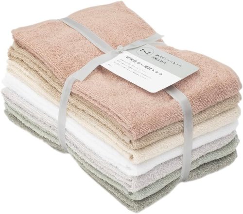 ケユカ(KEYUCA) 抗菌防臭1週間タオルスタンダード 34×80cm 7枚セット フェイスタオル 4201951