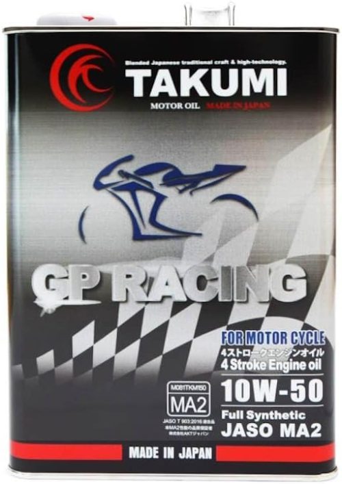 TAKUMIモーターオイル(AKTJAPAN) 二輪用エンジンオイル GP10W-50