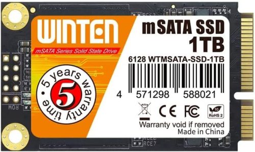 ウィンテン(WINTEN) SSD mSATA 1TB WTMSATA-SSD-1TB