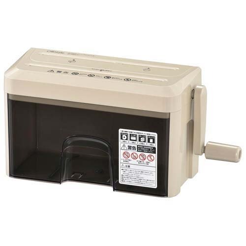 オーム電機(OHM) OffiStyle マイクロカットハンドシュレッダー HS-CM22-U