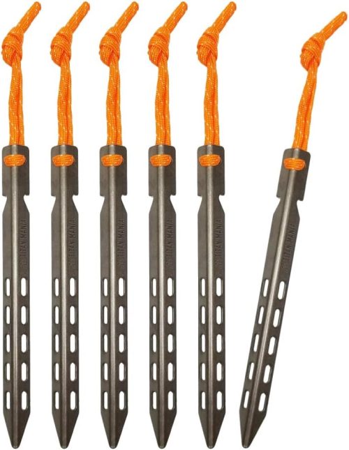 チタンマニア(TITAN MANIA) V字型 ペグ チタン製