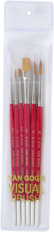 ターレンスジャパン(Talens Japan) ヴァンゴッホビジュアル筆6本組セット 472990