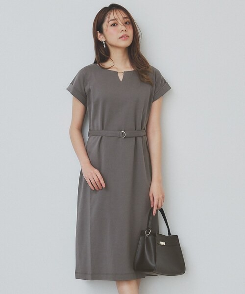 インデックス(index) ラインシルエットワンピース