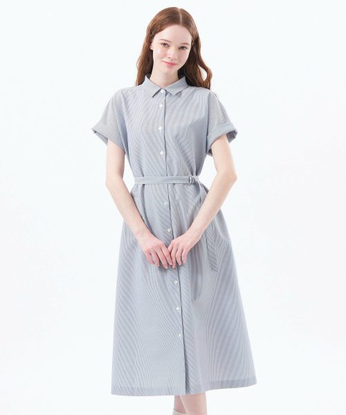 マッキントッシュフィロソフィー(MACKINTOSH PHILOSOPHY) サッカーシャツワンピース