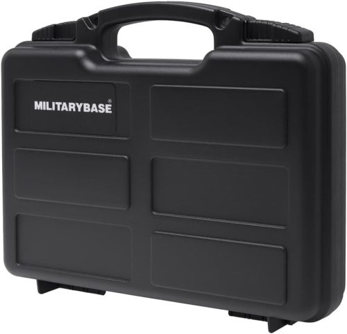ミリタリーベース(MILITARY BASE) ABS ハンドガン キャリングハードガンケース 29cm H8015B