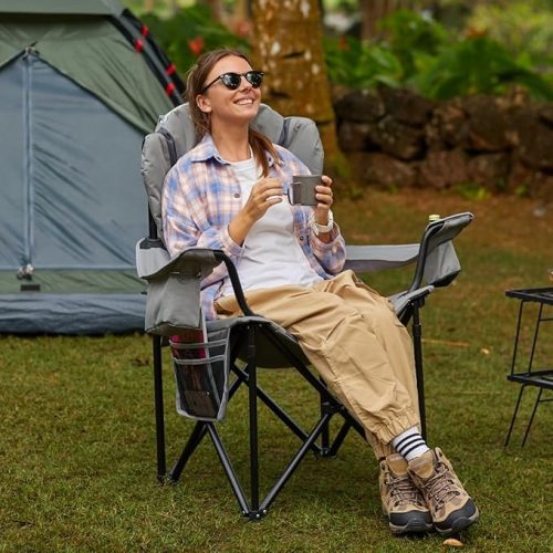 KingCamp アウトドア チェア ハイバック KC3888