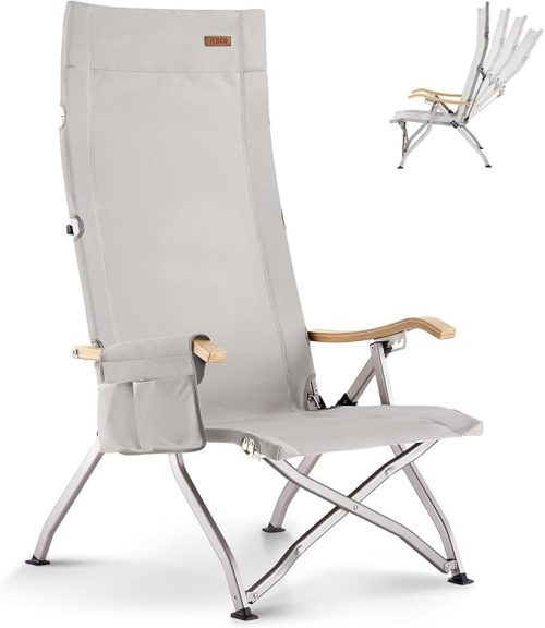 ICECO ロースタイル 4段階リクライニング式 ハイバックチェア