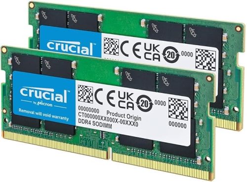 クルーシャル(Crucial) 32GB Kit 16GBx2 DDR4-3200 SODIMM CT2K16G4SFRA32A